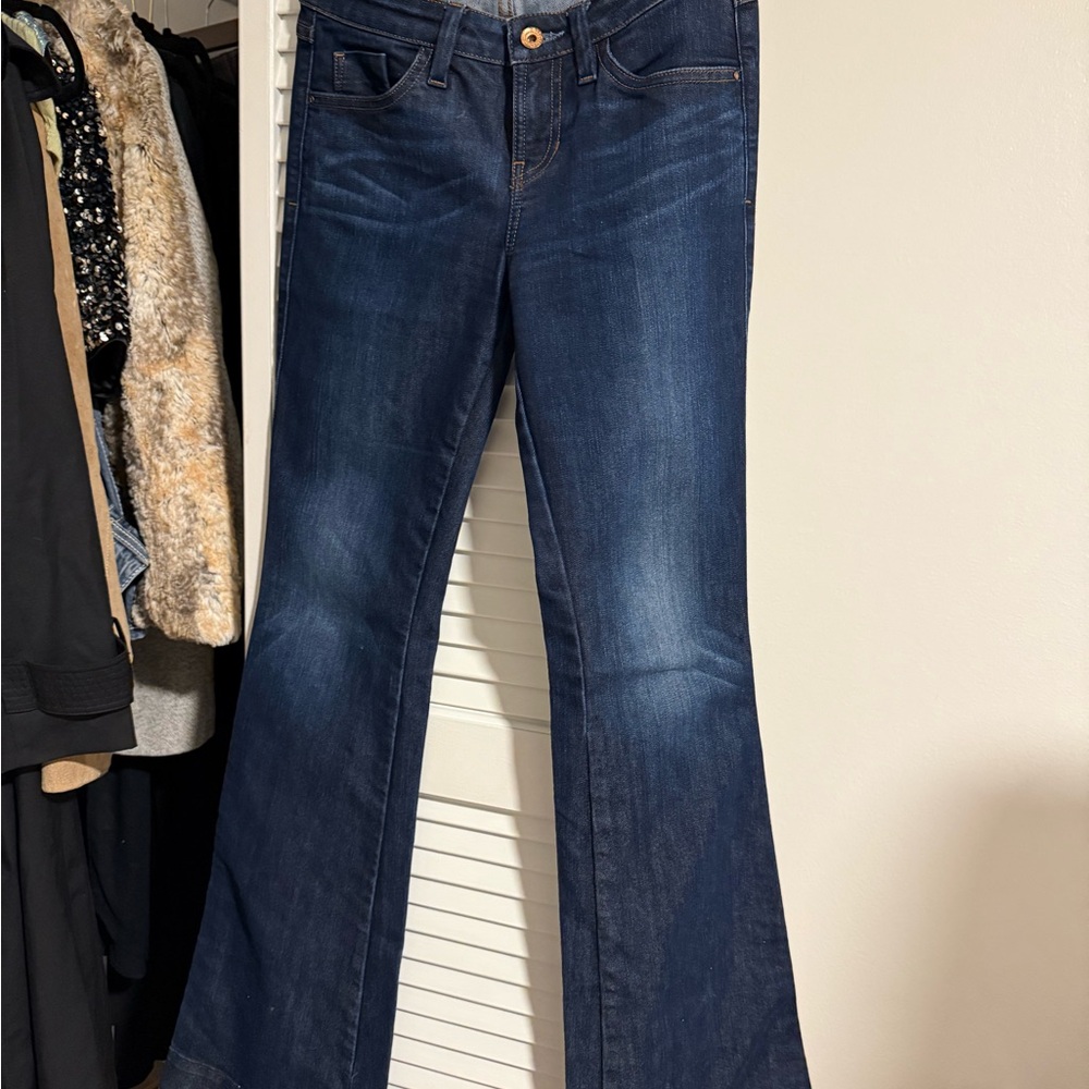 Guess Women's Blue Flared Jeans 25 Long